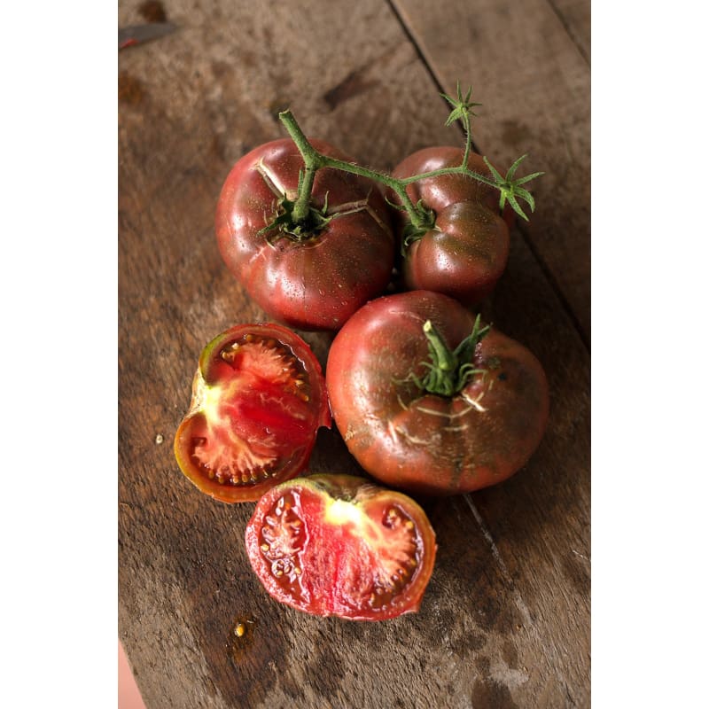 Black Brandywine Tomato (Solanum lycopersicum) Indeterminate