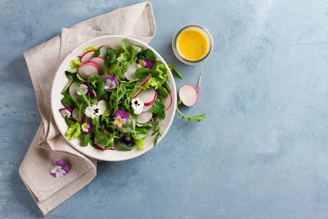 Adding Nasturtiums to Your Salad