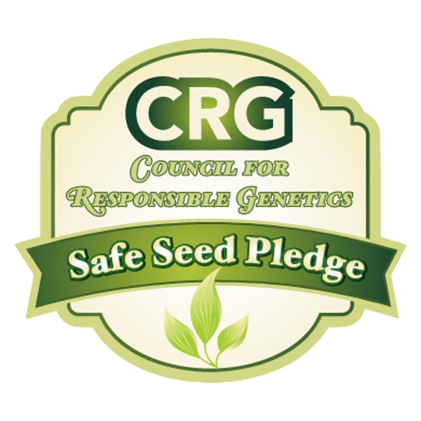 Read More About Our Safe Seed Pledge