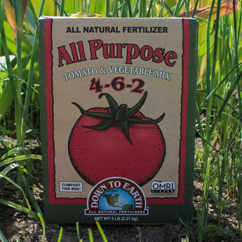 Down to Earth All Purpose All Natural Fertilizer 4-6-2.