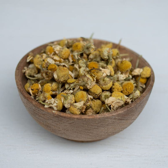 German Chamomile Flowers Tea (Organic) 3 oz. – Pinetree Garden Seeds