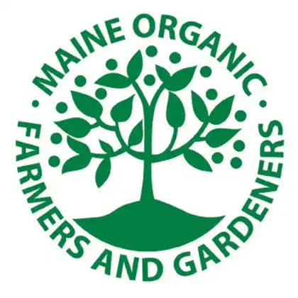 We are certified organic by Maine Organic Farmers and Gardeners