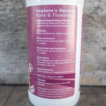 Neptune’s Harvest Rose and Flowering 2-6-4 (Pint) - Gardening Supplies