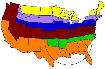 Sweet Potato Shipping Chart