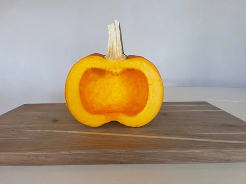 Pumpkin Hollow Half uncooked