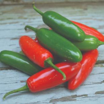 Serrano Hot Pepper (Heirloom 75 Days) - Vegetables